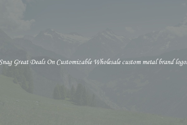 Snag Great Deals On Customizable Wholesale custom metal brand logos