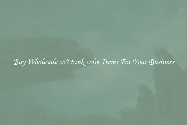 Buy Wholesale co2 tank color Items For Your Business